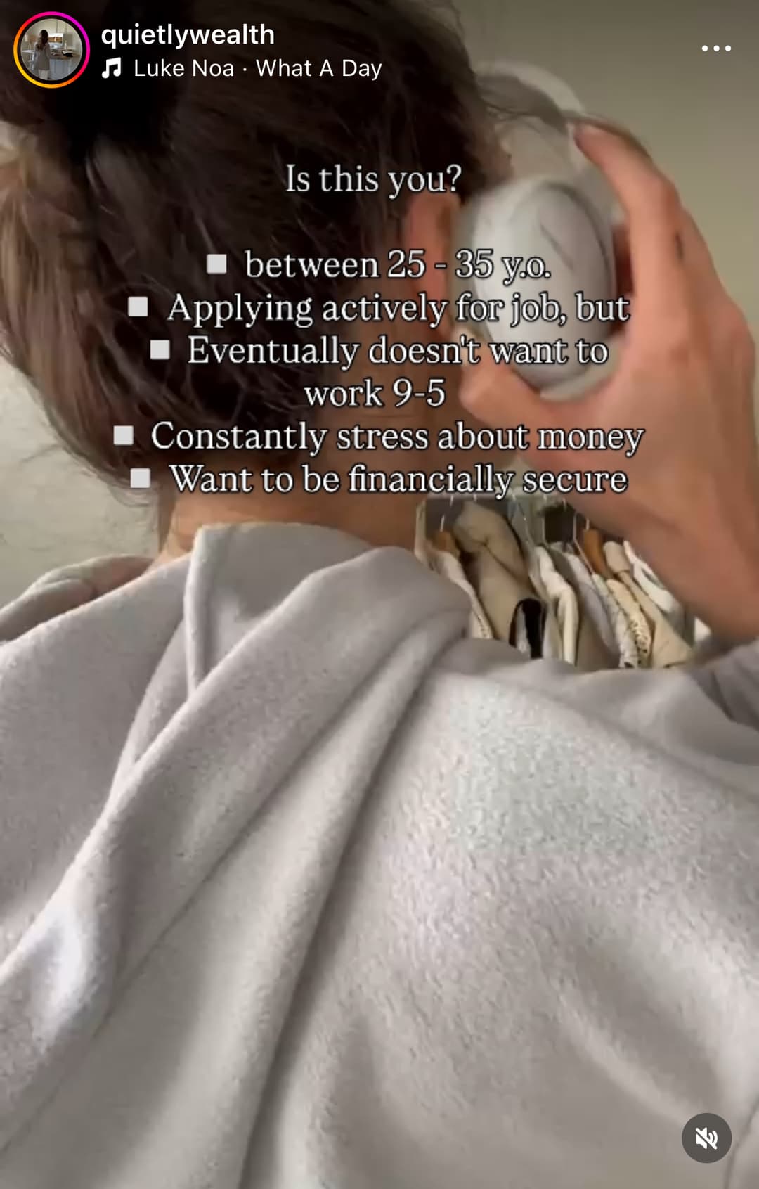 QuietlyWealth Instagram image